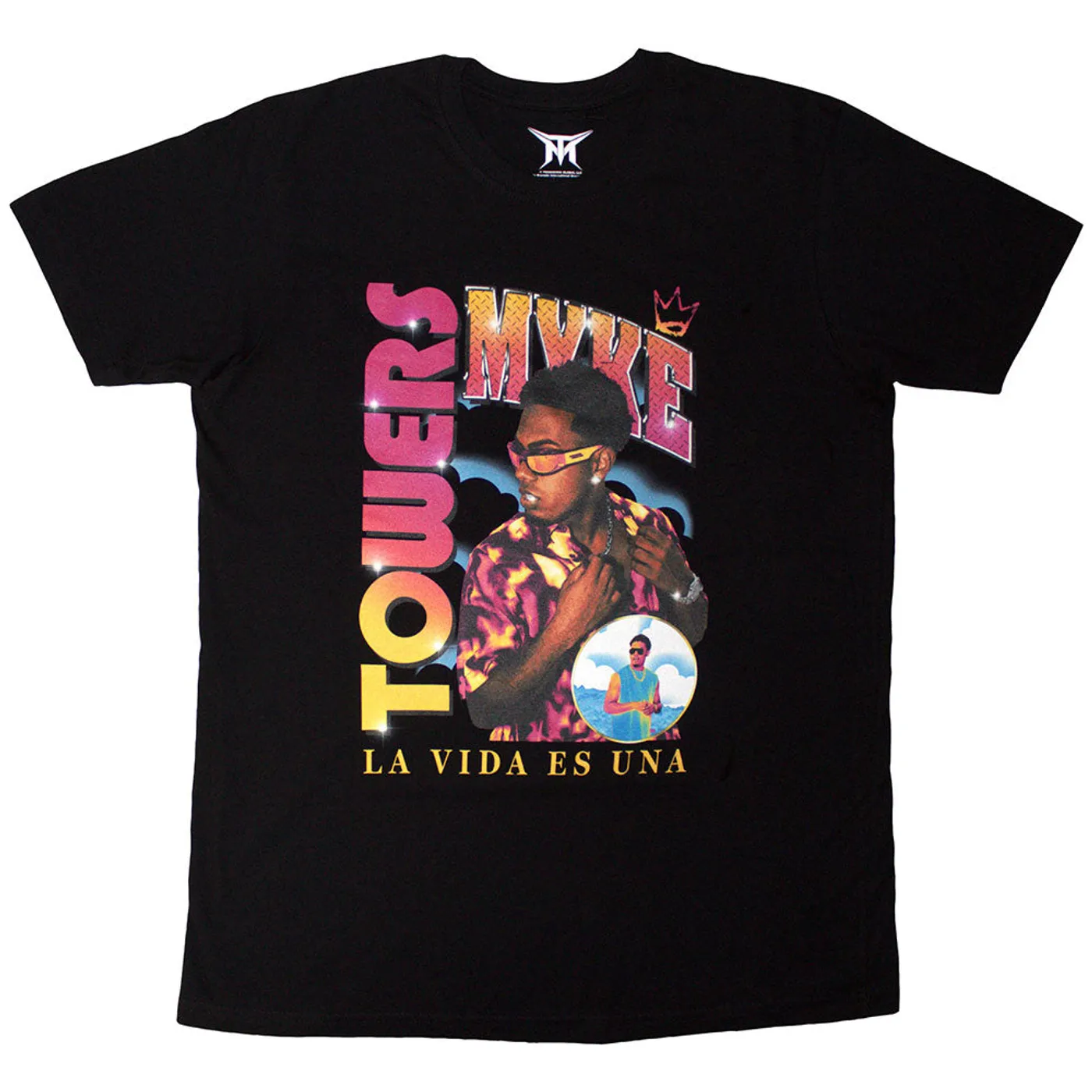 Myke Towers T Shirt - Throwback