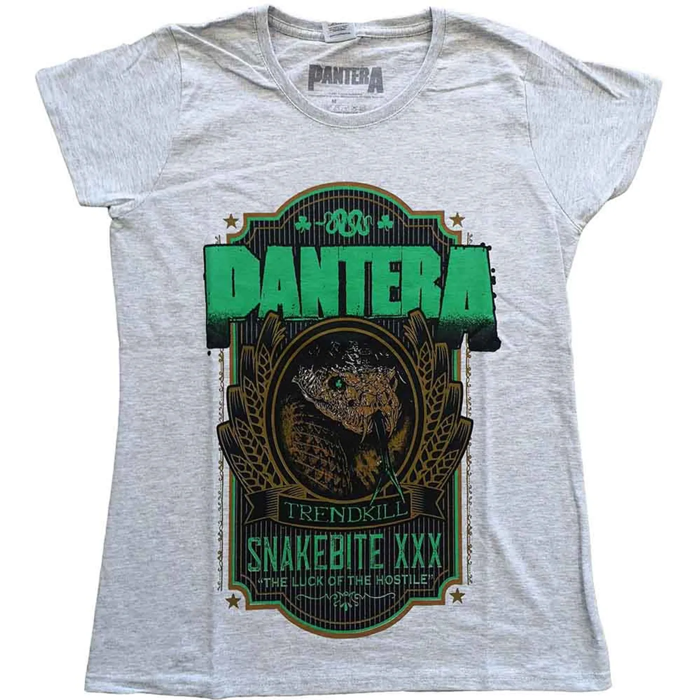 Pantera Women's T Shirt - Snakebite Xxx Label