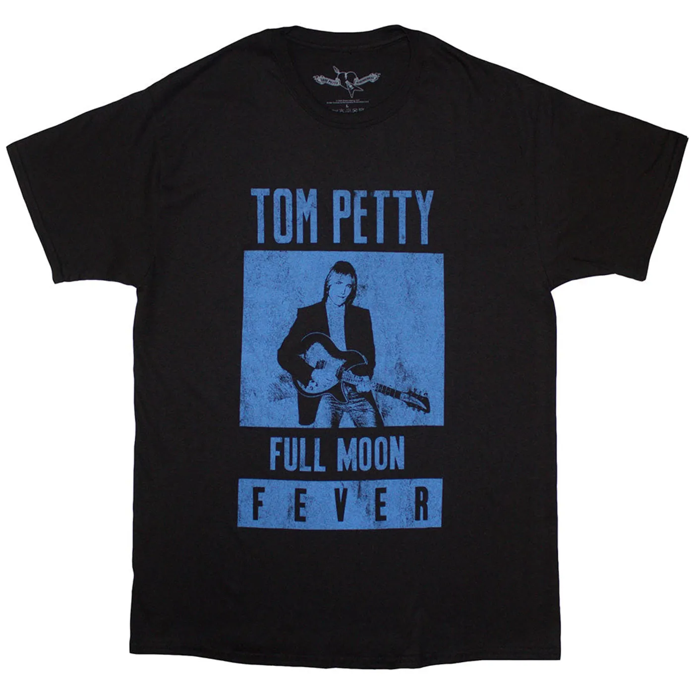 Tom Petty T Shirt - Full Moon Fever Blue