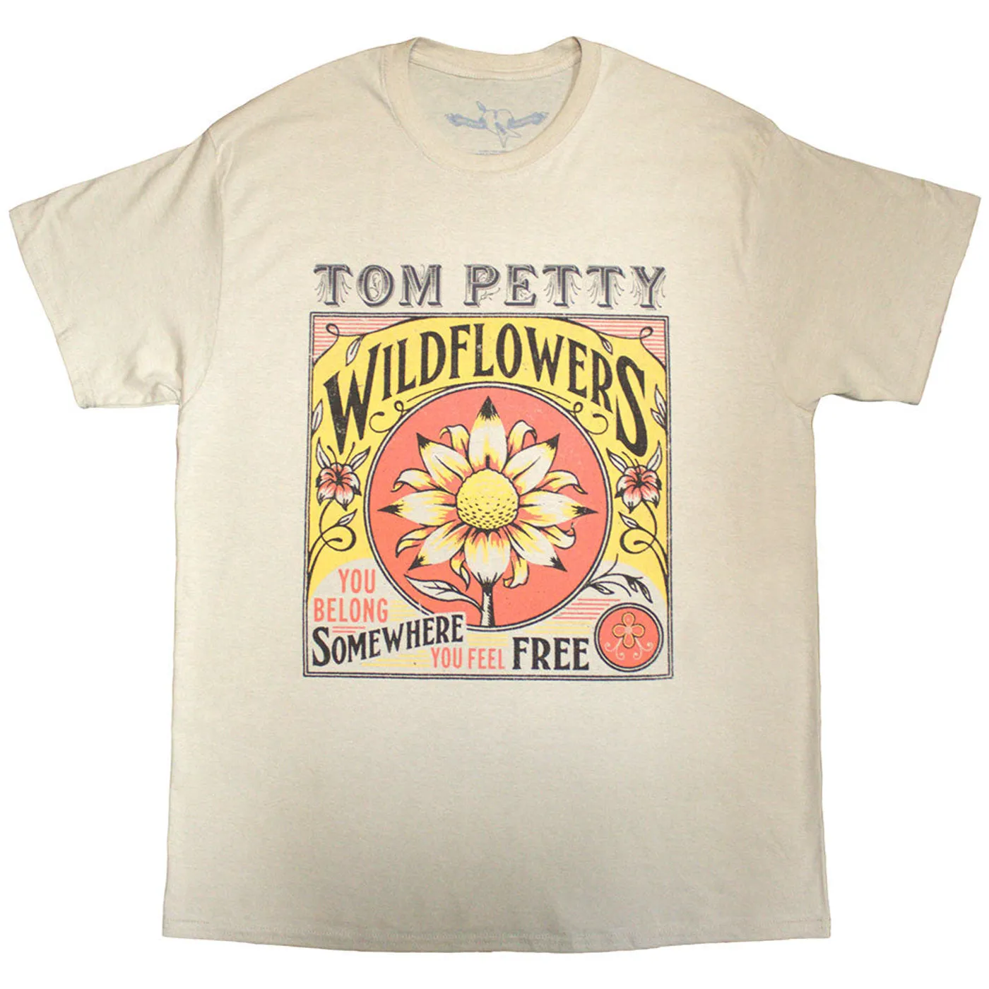 Tom Petty T Shirt - Wildflowers
