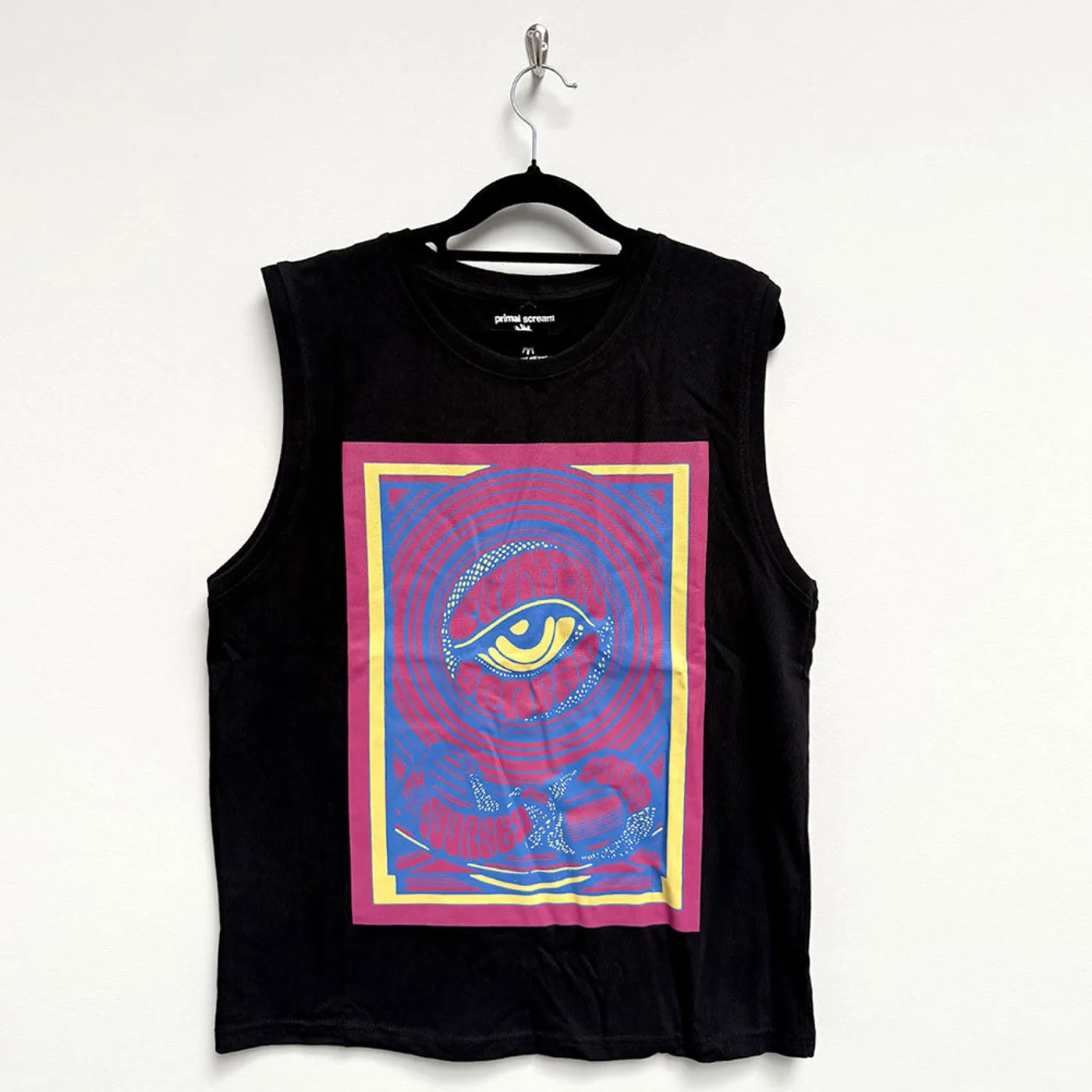 Primal Scream Vest Top - Psychedelic Eye