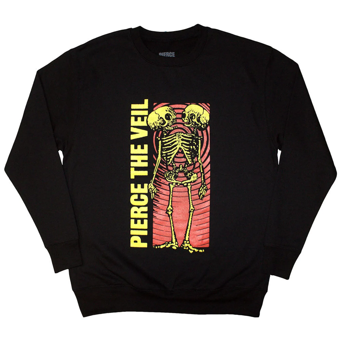 Pierce The Veil Sweatshirt - Wavy Skeleton