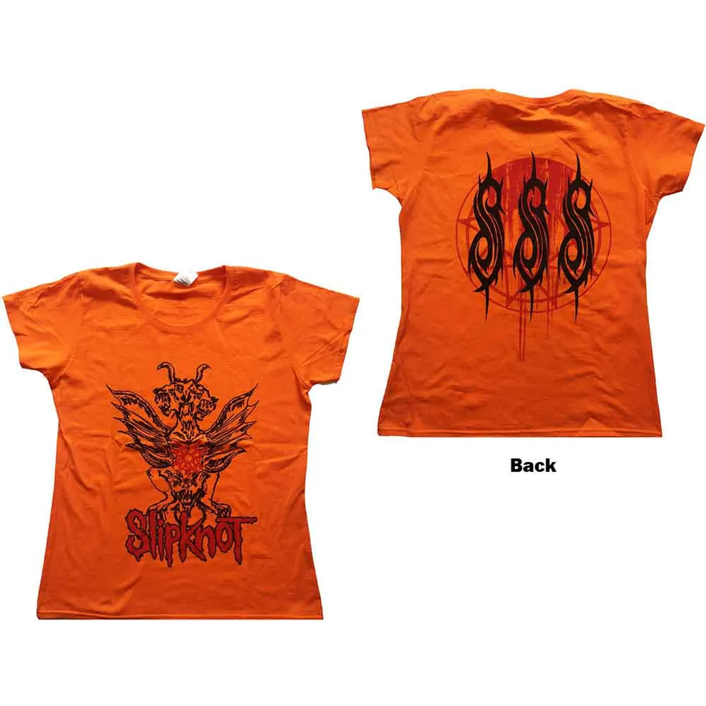 Slipknot Women's T Shirt - Winged Devil