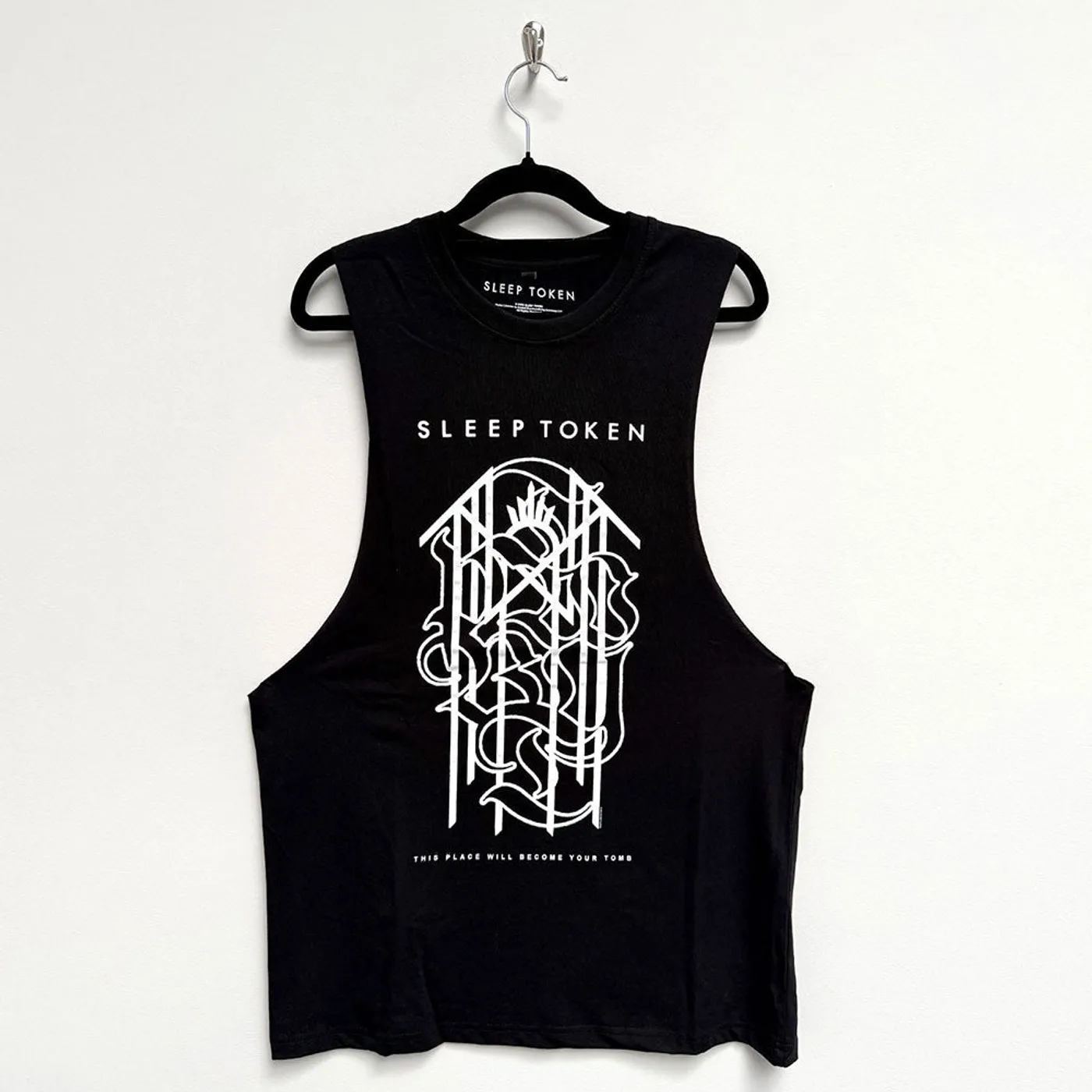 Sleep Token Vest Top - Tomb Sigil