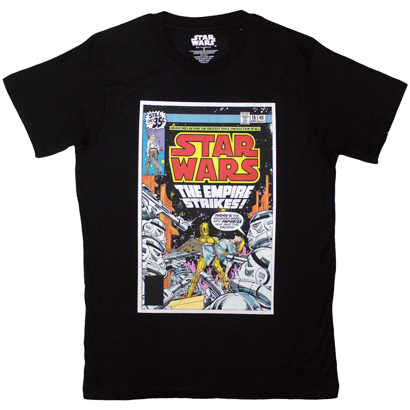 Star Wars T Shirt - The Empire Strikes Comic Cover