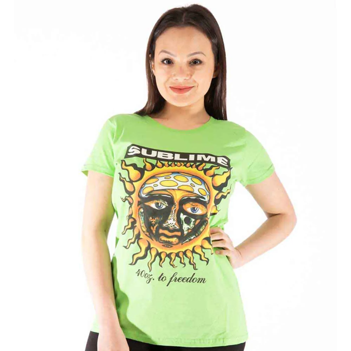 Sublime Women's T Shirt - 40Oz To Freedom