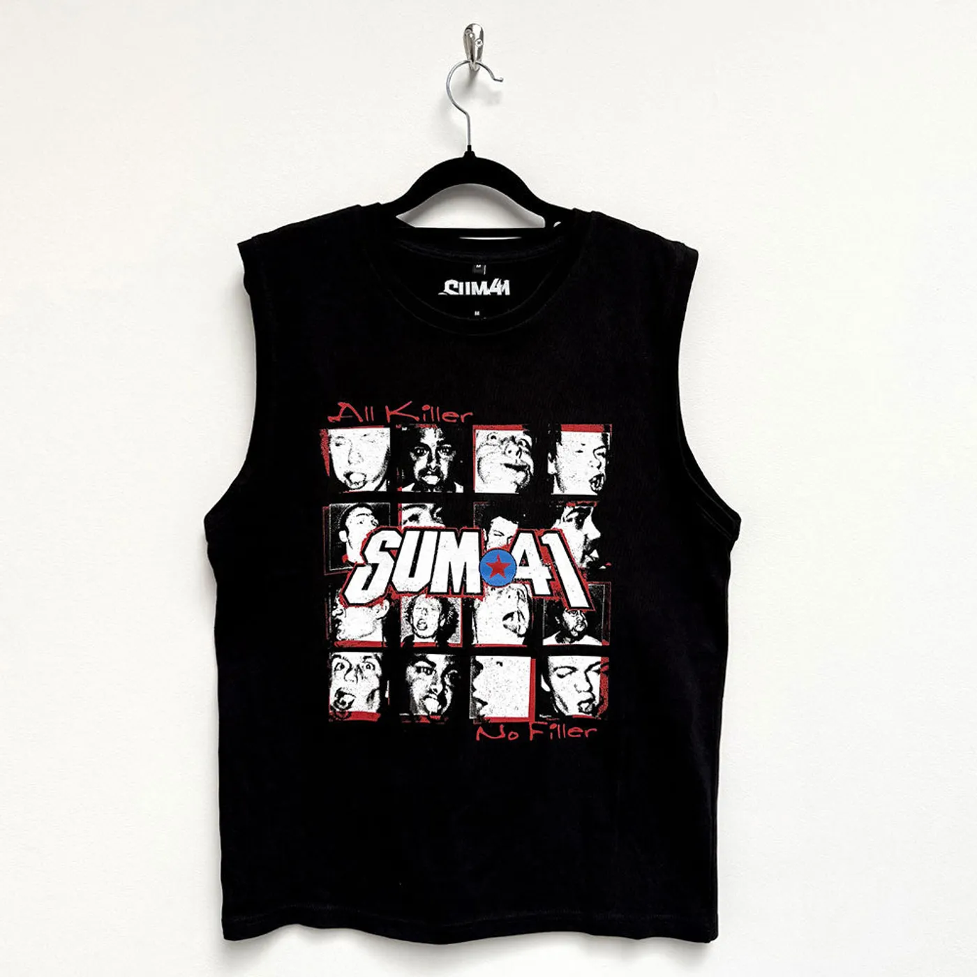 Sum 41 Vest Top - All Killer No Filler Tracklist