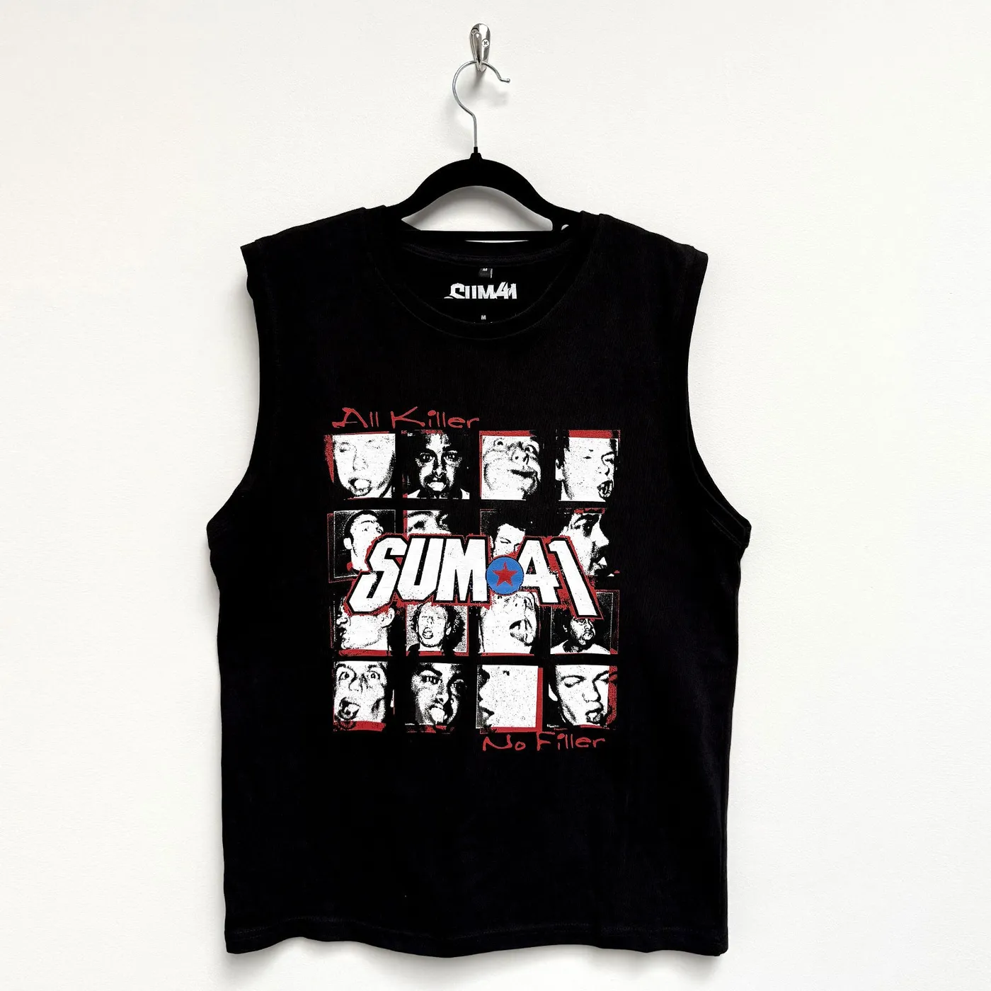 Sum 41 Vest Top - All Killer No Filler Tracklist