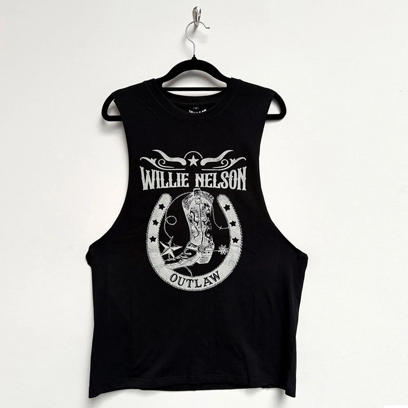 Willie Nelson Vest Top - Outlaw