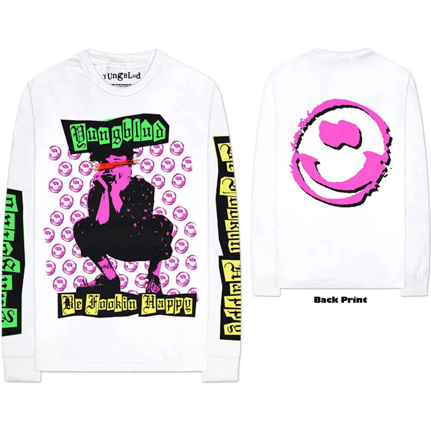 Yungblud Long Sleeve T Shirt - Punker