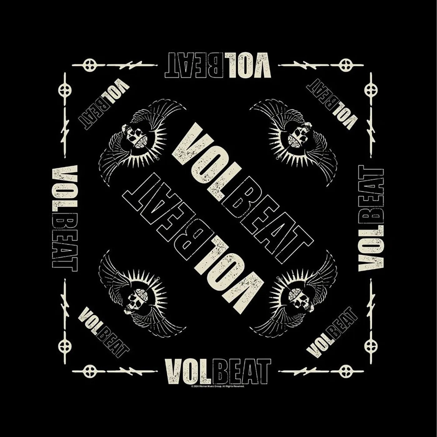 Volbeat Bandanas - Warped