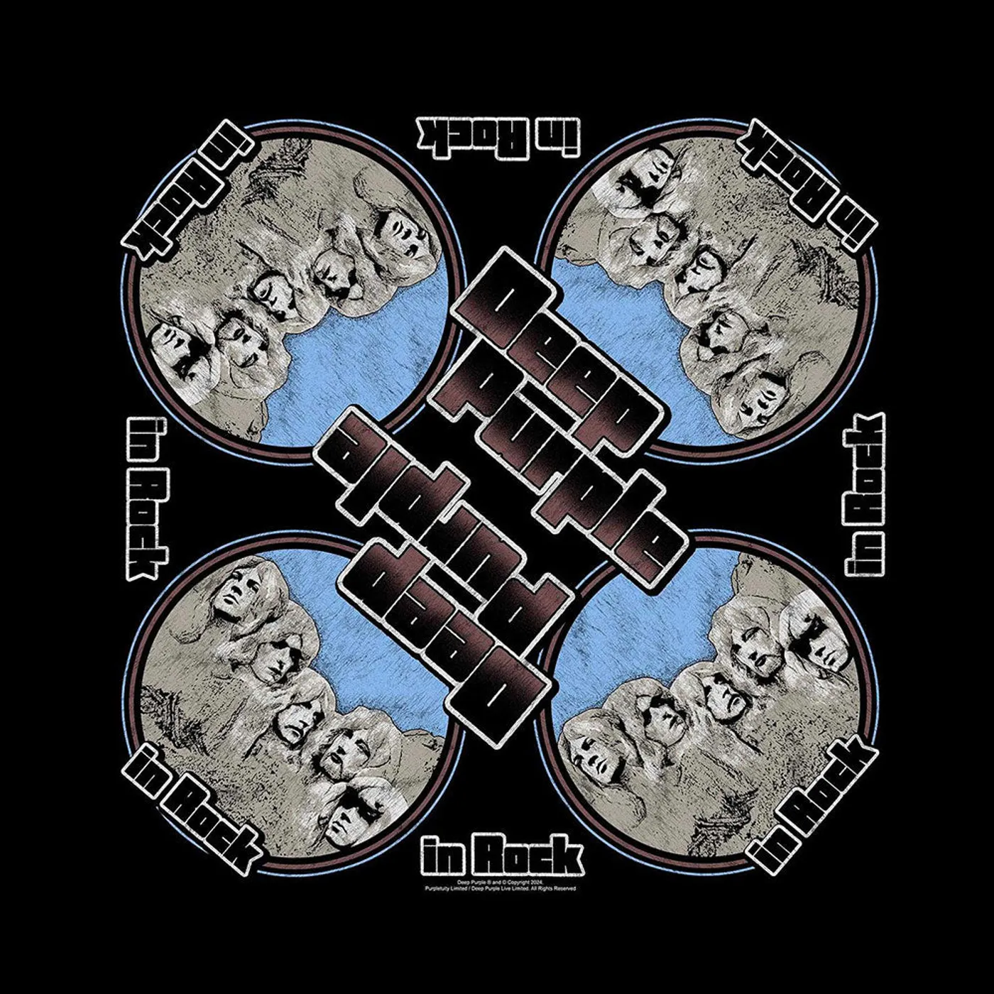 Deep Purple Bandanas - Omens