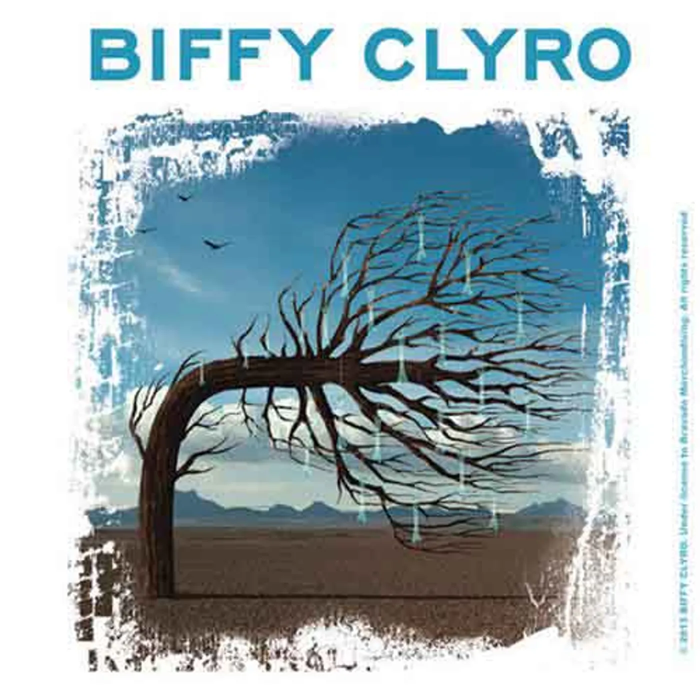 Biffy Clyro Cork Coaster - Logo