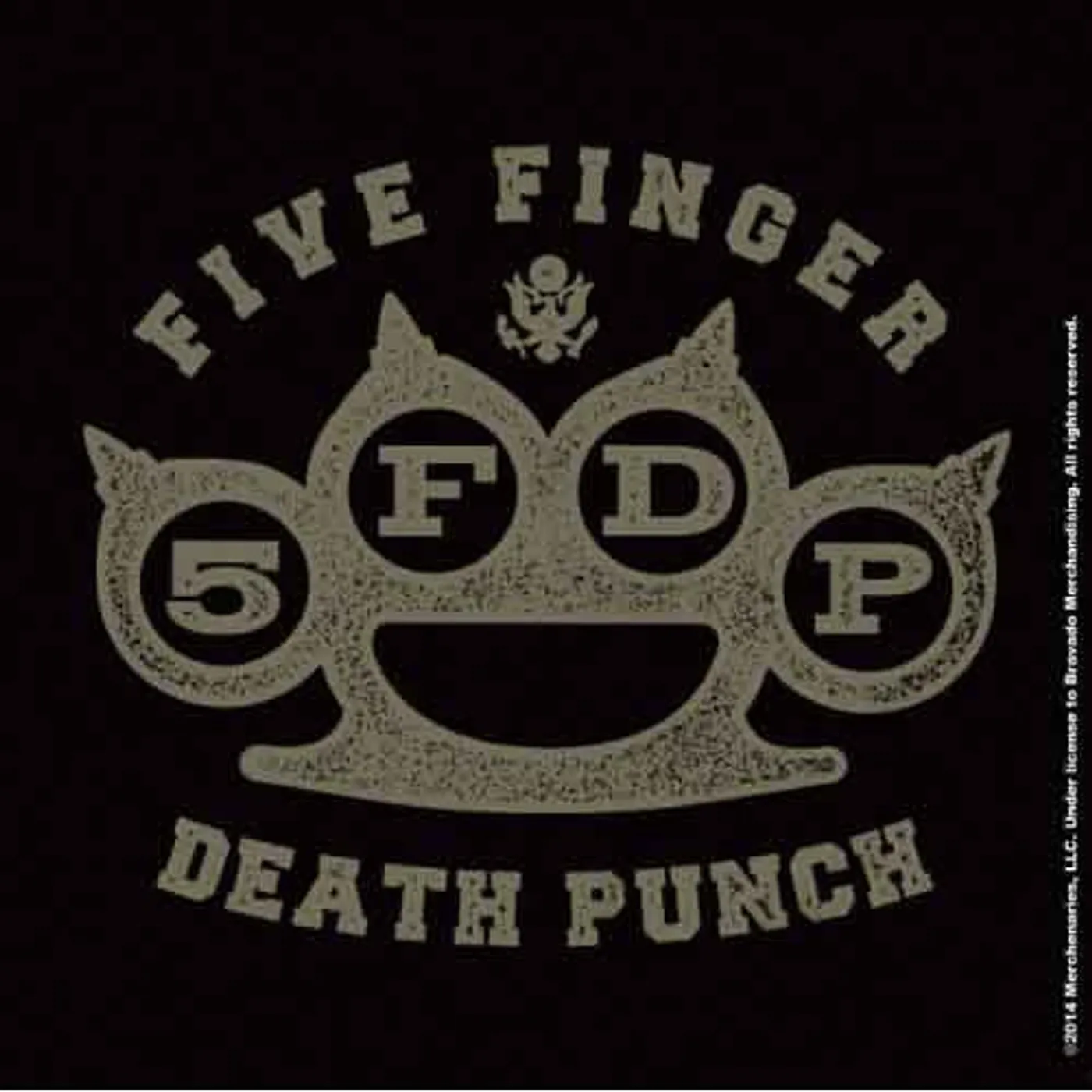 Five Finger Death Punch Cork Coaster - Ace Of Spades JD Print