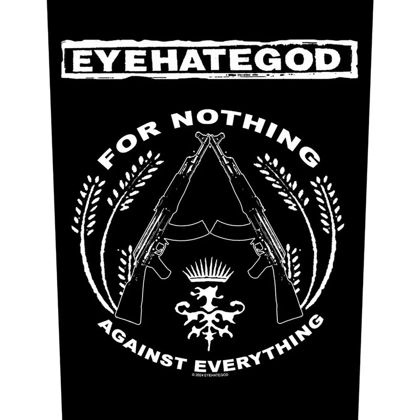 Eyehategod Patches-Woven Sew On - All Eyez On Me