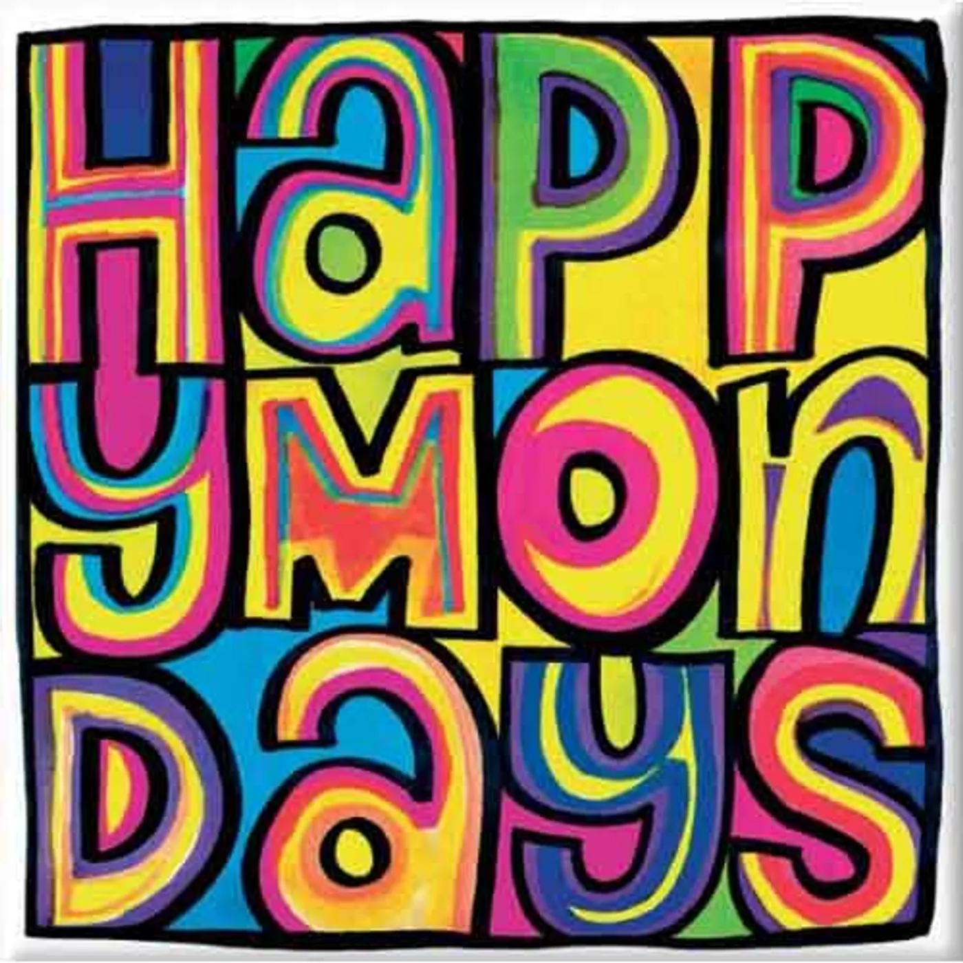 Happy Mondays Fridge Magnets - Queen II Crest JD Print