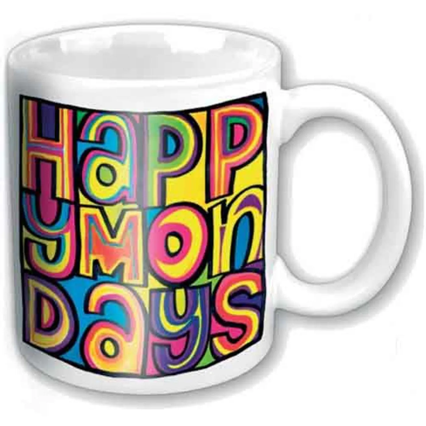 Happy Mondays Matte Mugs - Skulls & Pentagram