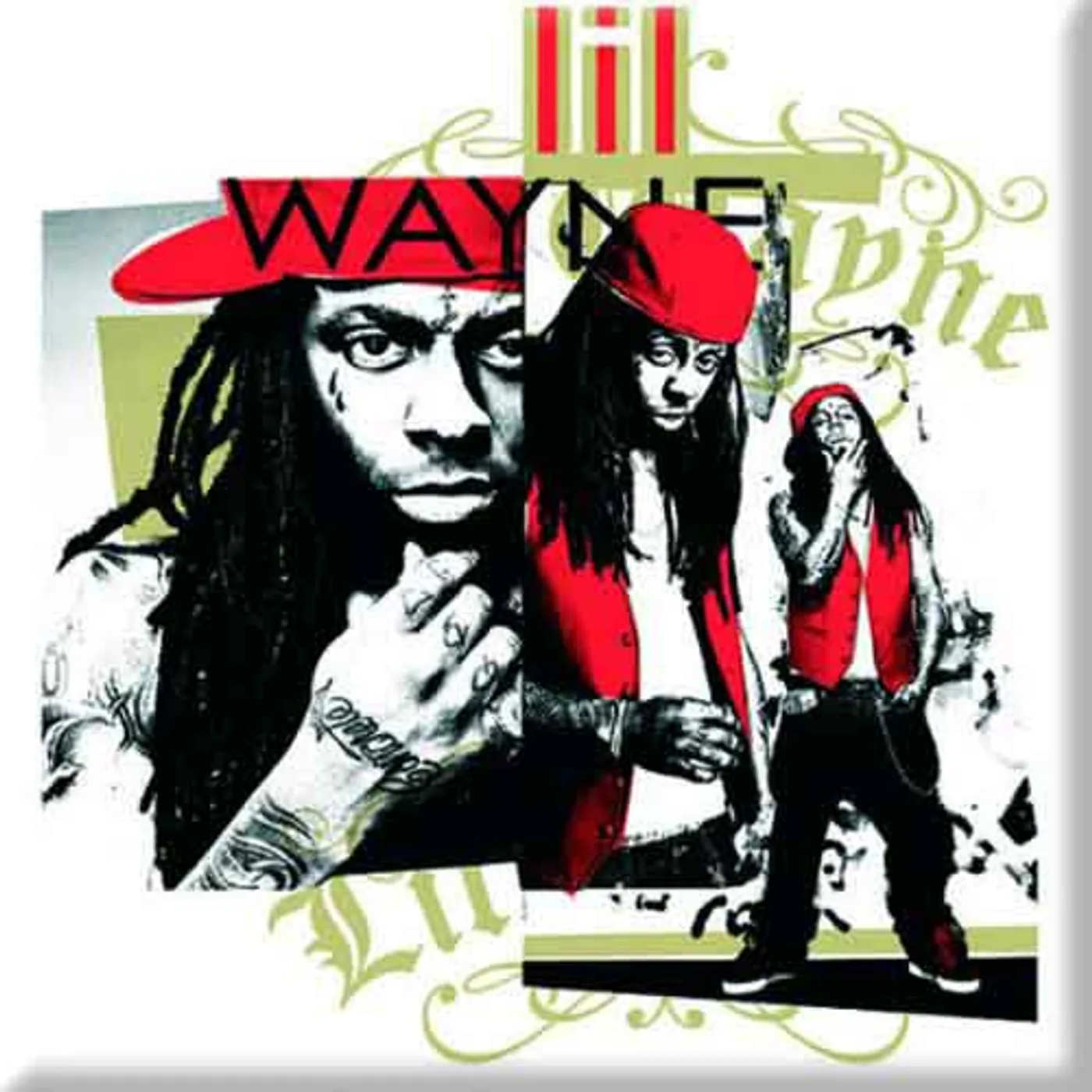 Lil Wayne Fridge Magnets - Only Time He Feels Right