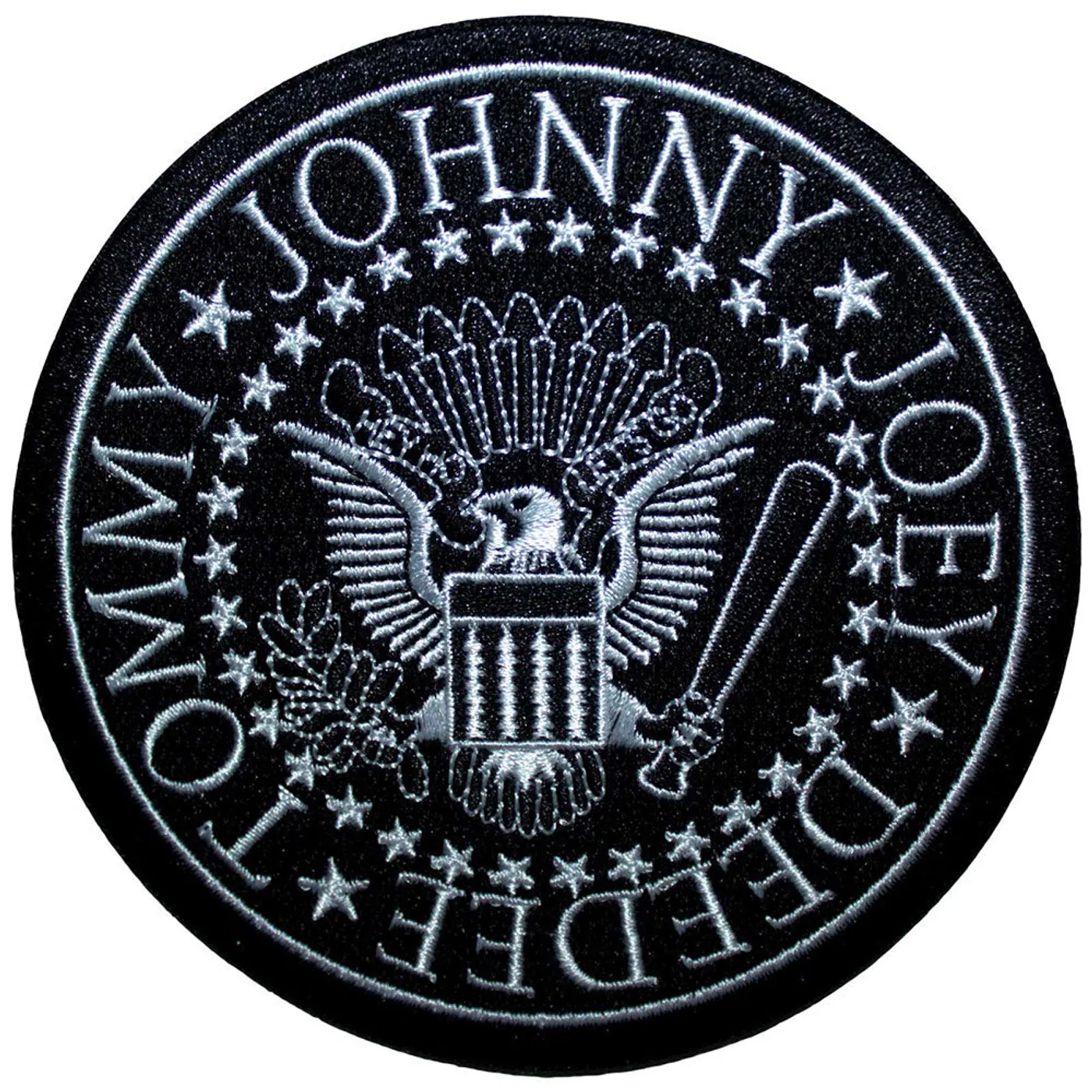 Ramones Patches-Iron On - Logo Cast Metal