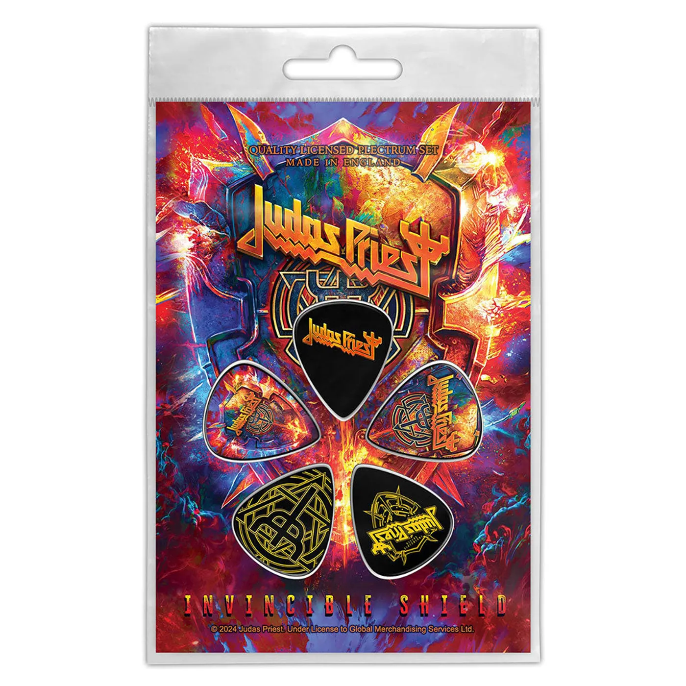 Judas Priest Plectrum Multi-pack - Skeleton Molotov