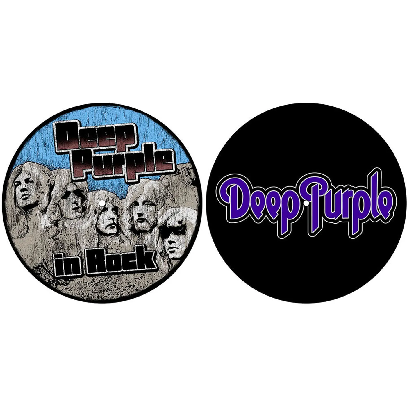 Deep Purple Slipmat 2 Pack - Nevermind Wavy Cut-Out