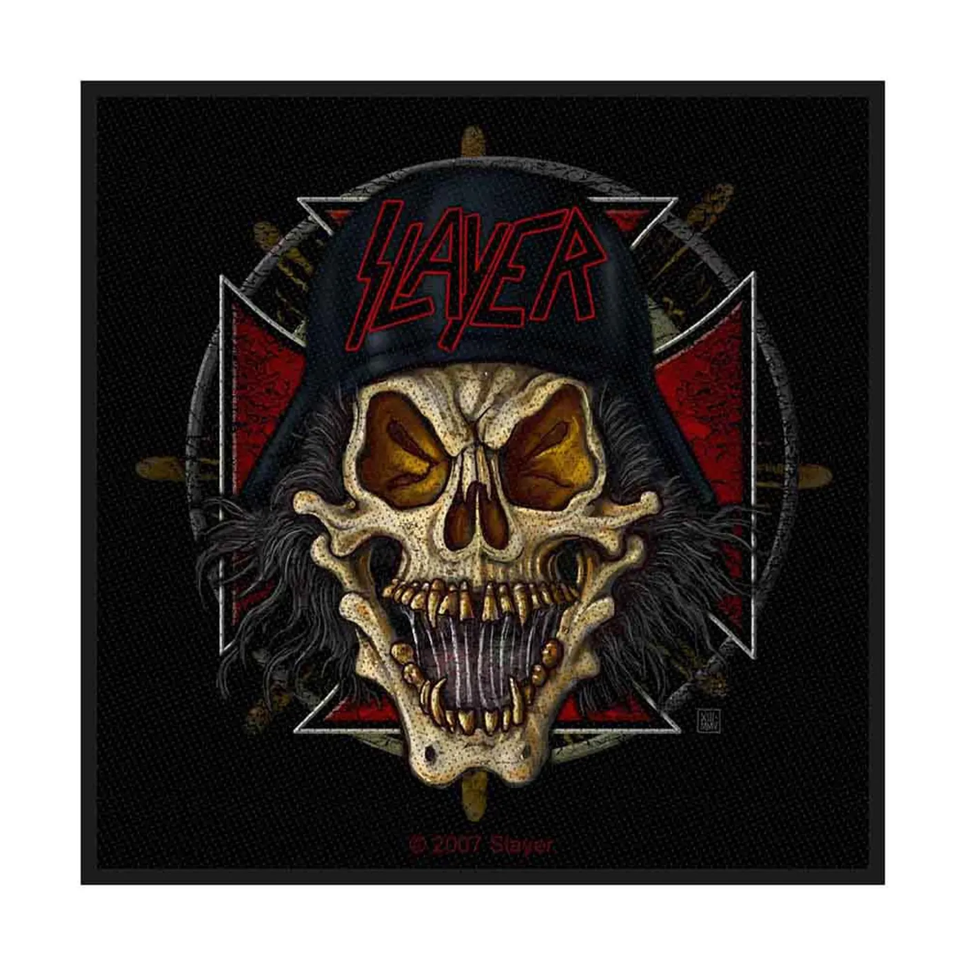 Slayer Patches-Woven Sew On - Kill 'Em All