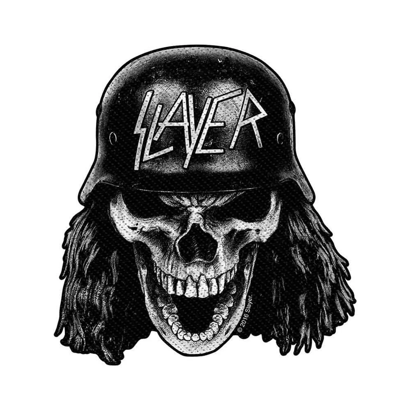 Slayer Patches-Woven Sew On - England Biker