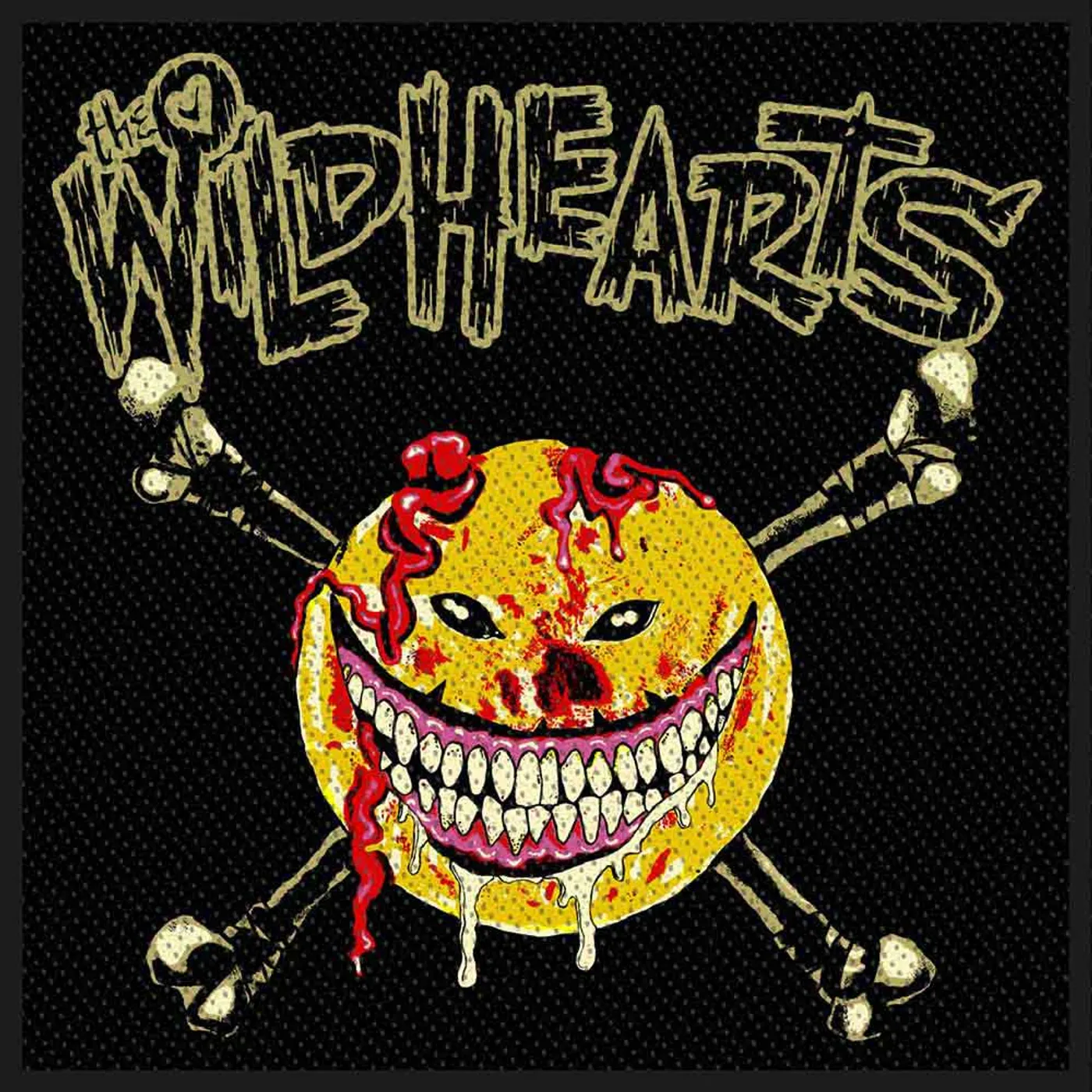 The Wildhearts Patches-Woven Sew On - Sword & Axe