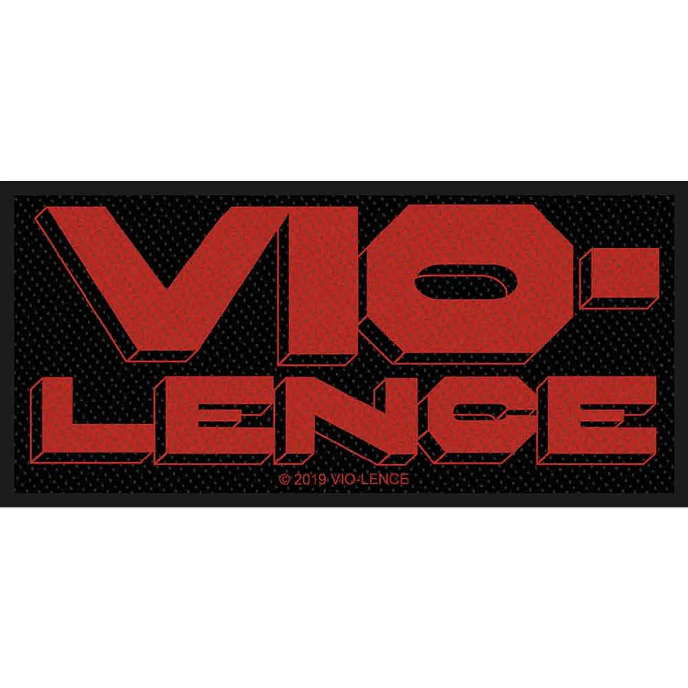Vio-Lence Patches-Woven Sew On - At The Heart Of Winter