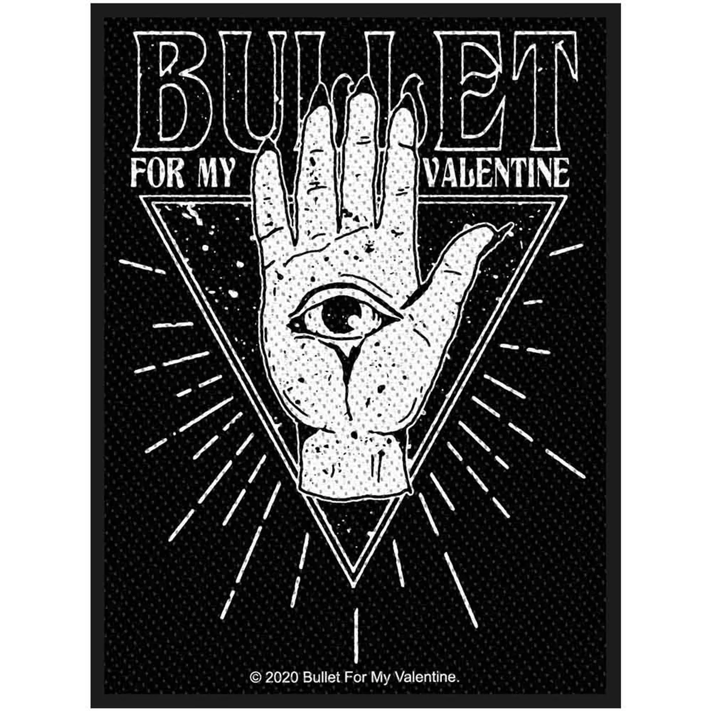 Bullet For My Valentine Patches-Woven Sew On - 1916
