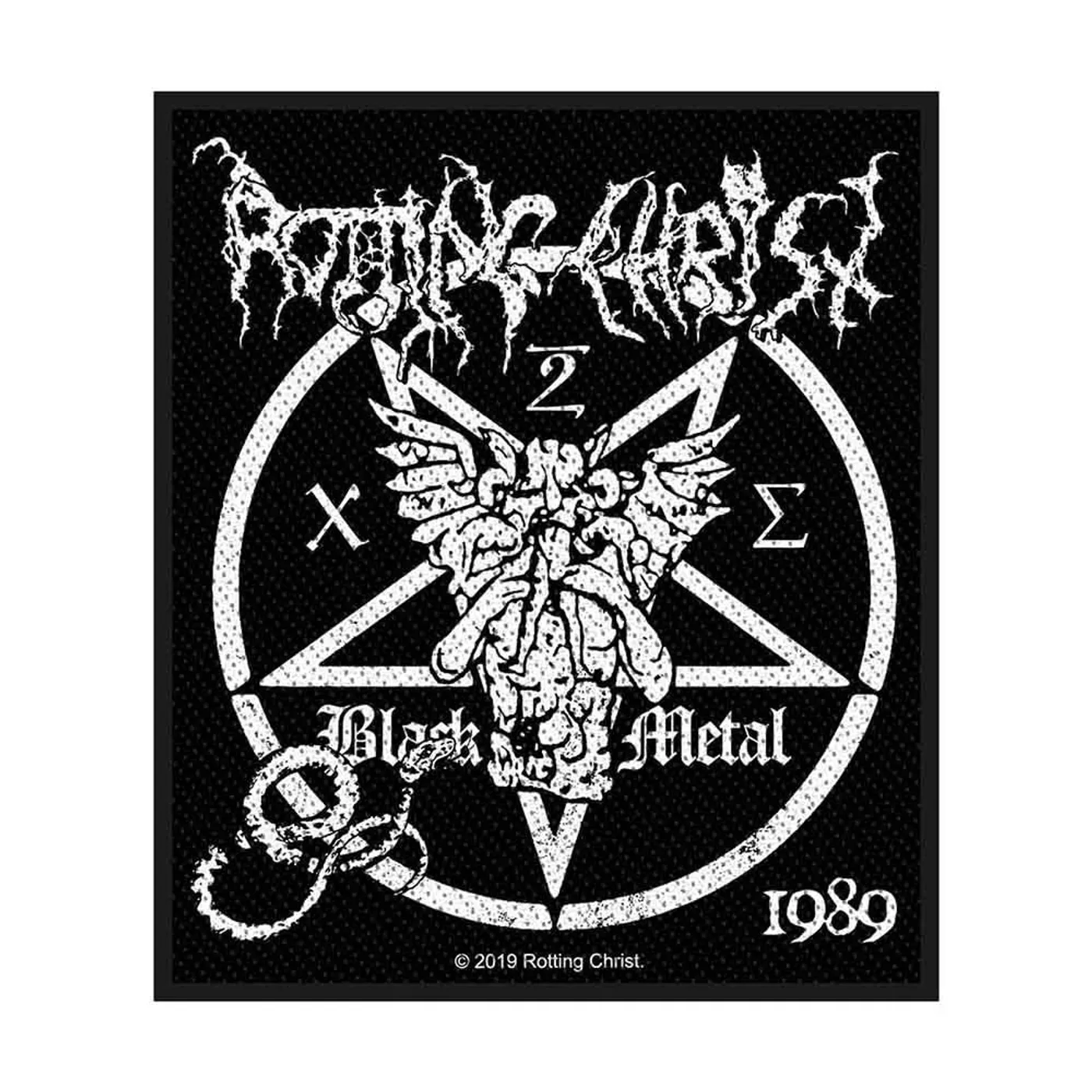 Rotting Christ Patches-Woven Sew On - Screaming For Vengeance