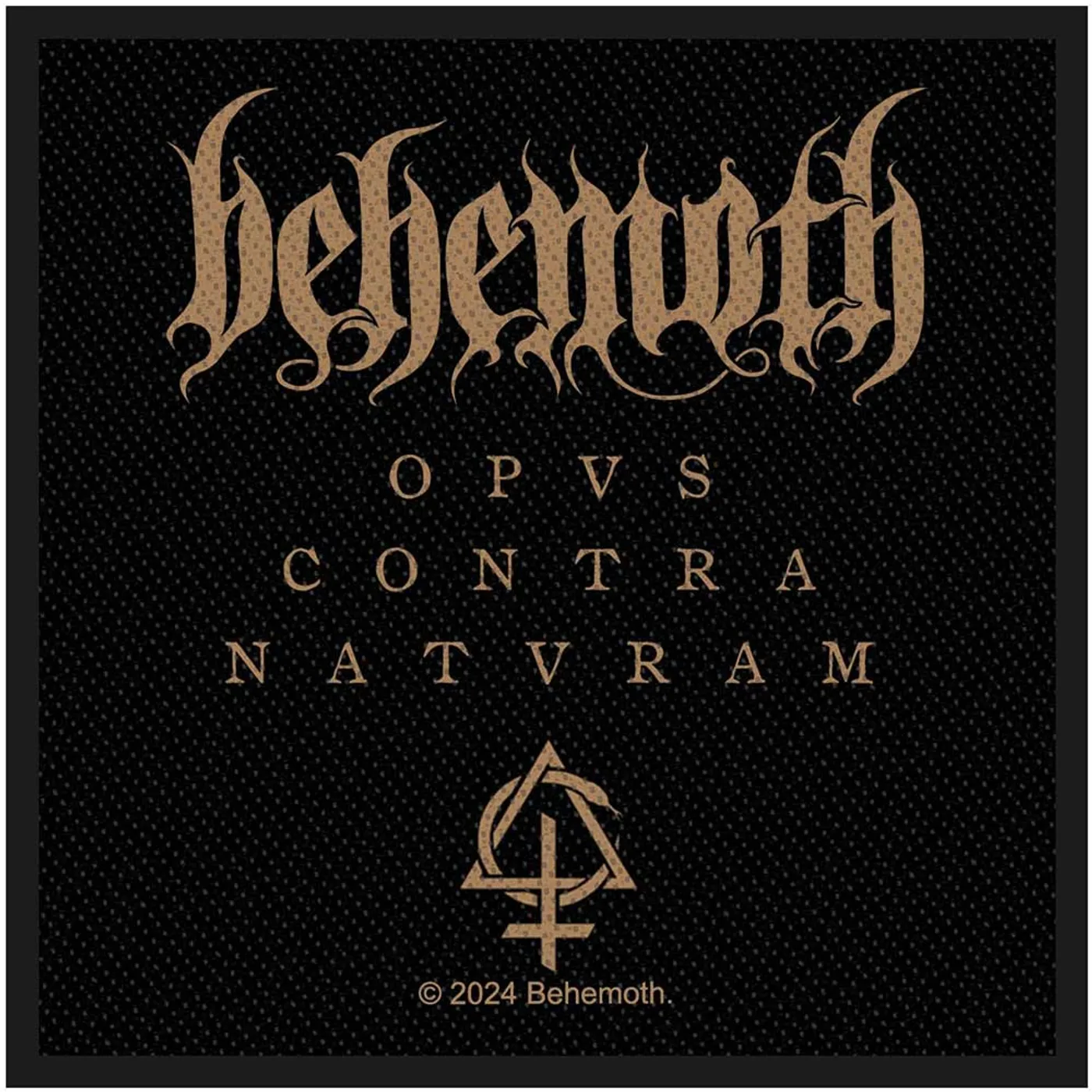 Behemoth Patches-Woven Sew On - For Those About To Rock