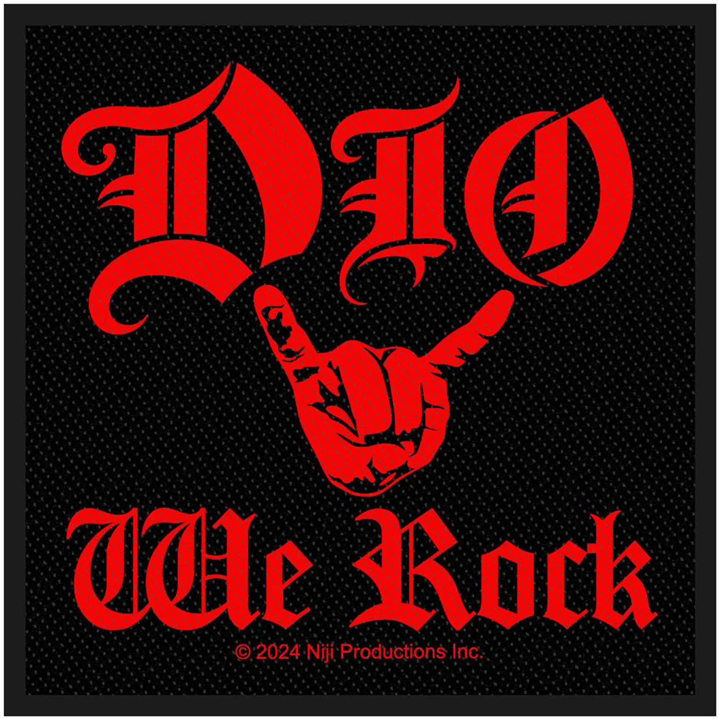 Dio Patches-Woven Sew On - Meliora