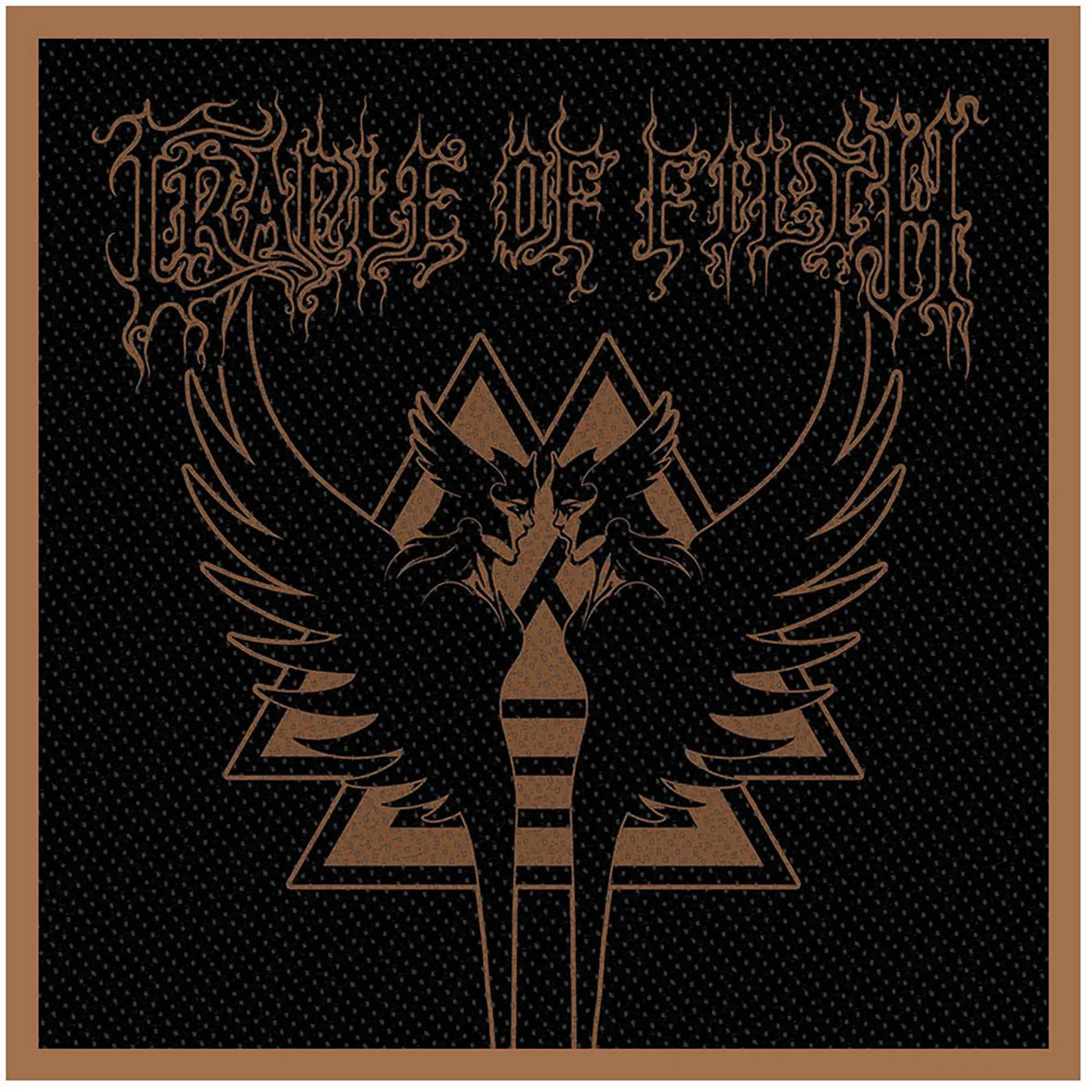 Cradle Of Filth Patches-Woven Sew On - Cosmic Faces