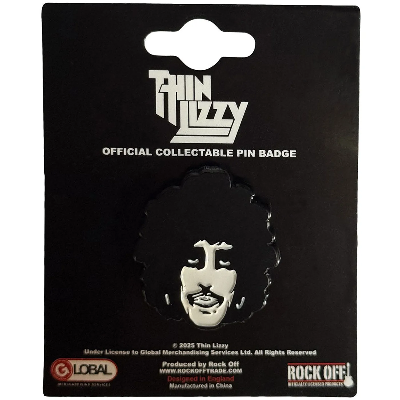 Thin Lizzy Pin Badge - Holy Diver