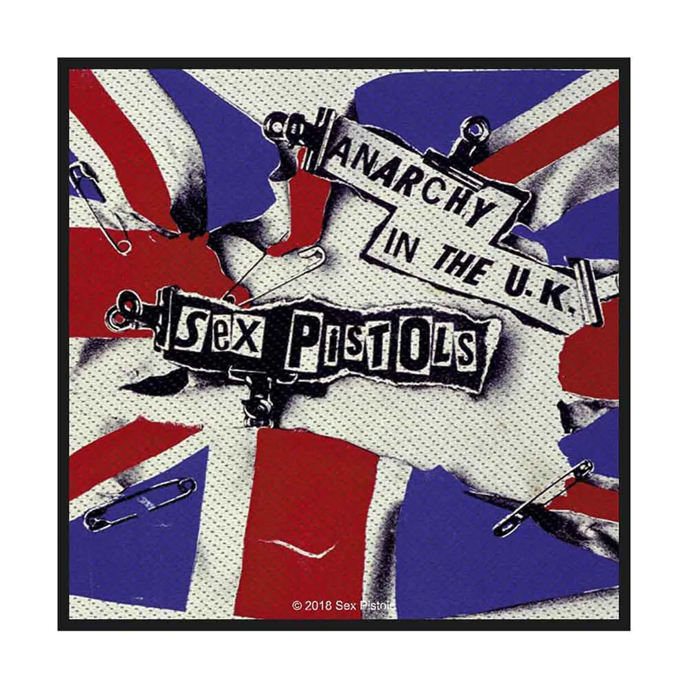 Sex Pistols Patches-Woven Sew On - Logo