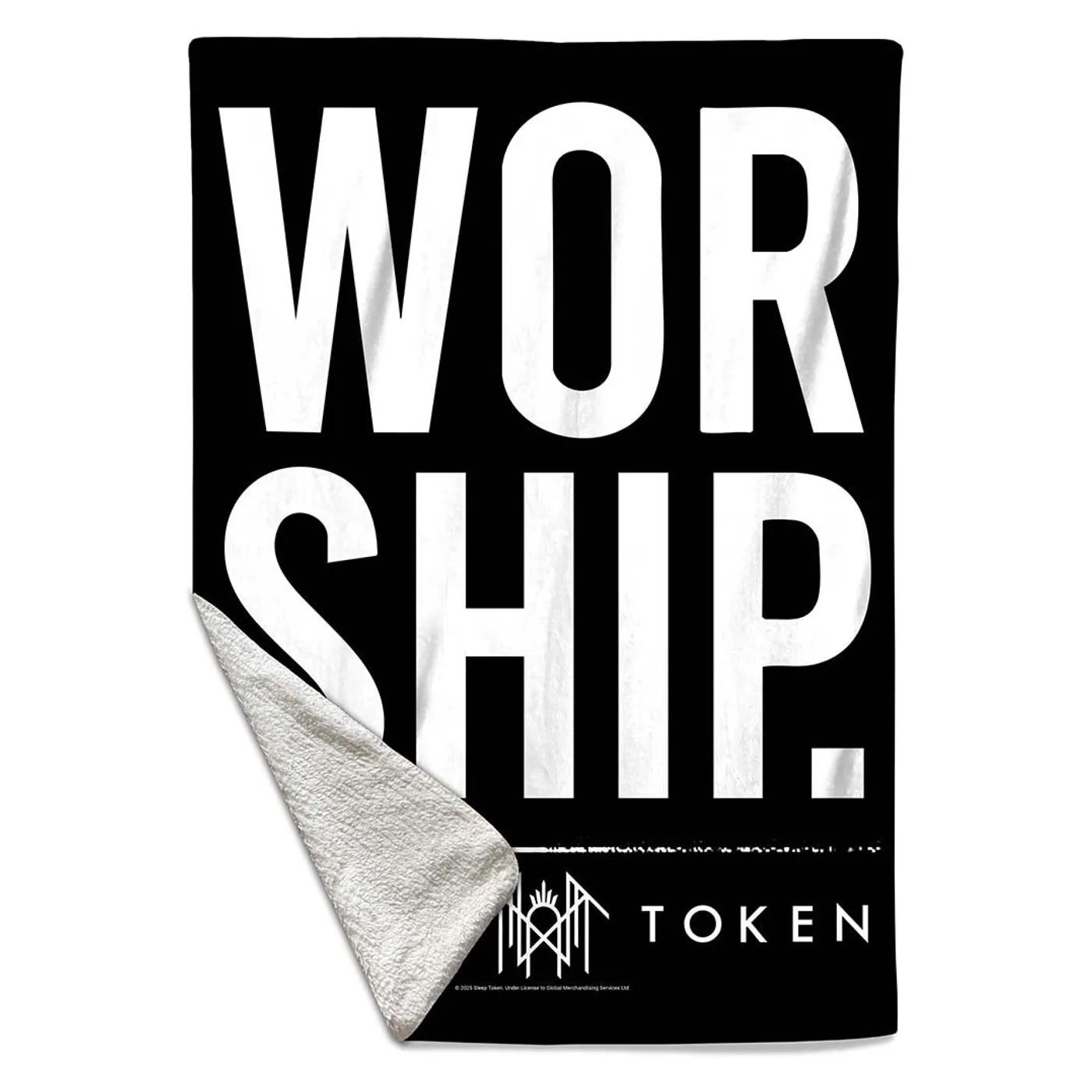 Rocksax Sleep Token Sherpa Fleece Blanket - Worship