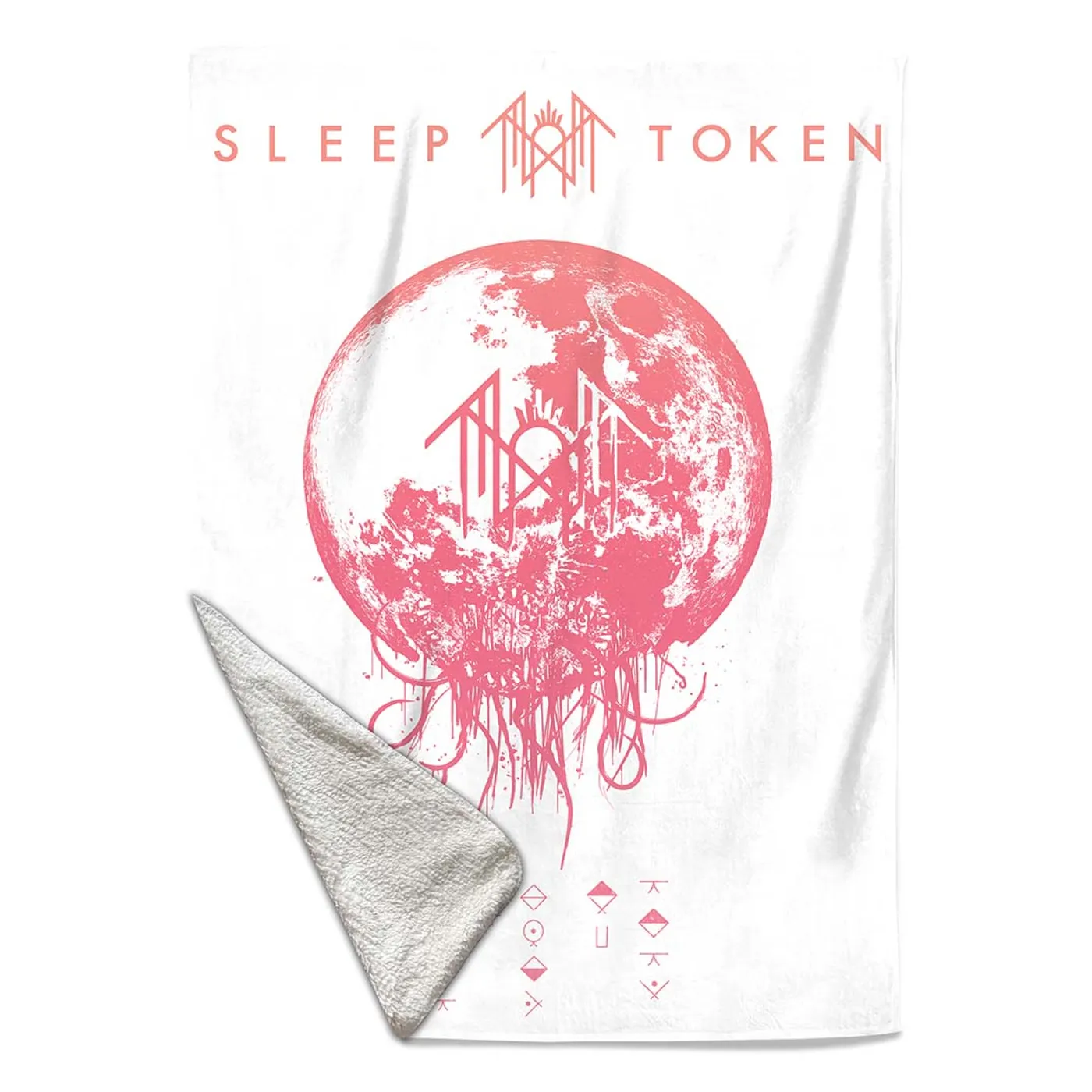 Rocksax Sleep Token Sherpa Fleece Blanket - Summoning