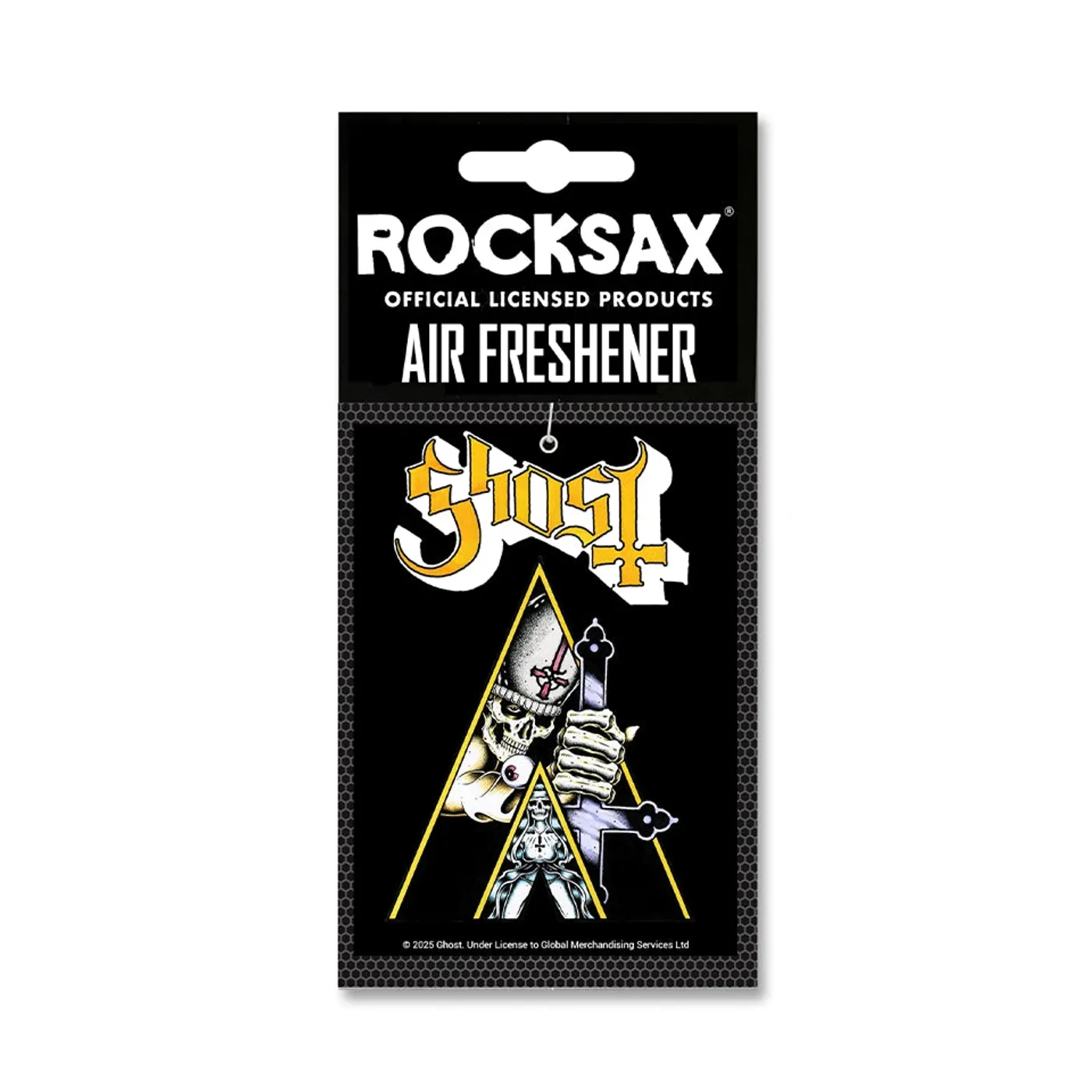 Rocksax Ghost Air Freshener - Clockwork