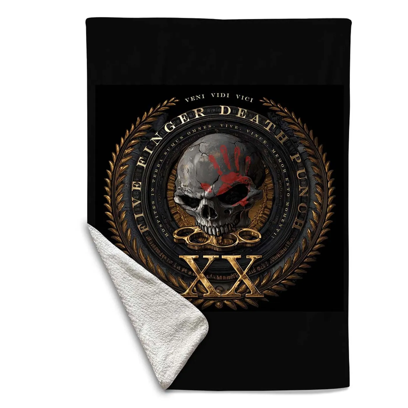 Rocksax Five Finger Death Punch Blanket - Vini