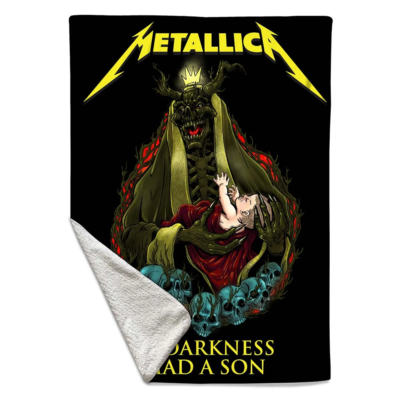 Rocksax Metallica Blanket - If Darkness Had A Son