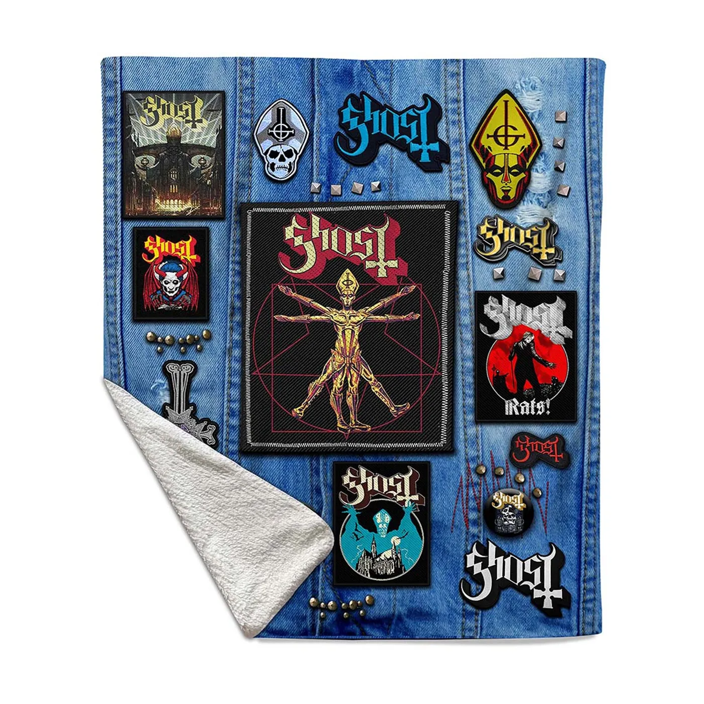 Rocksax Ghost Blanket - Battle Vest