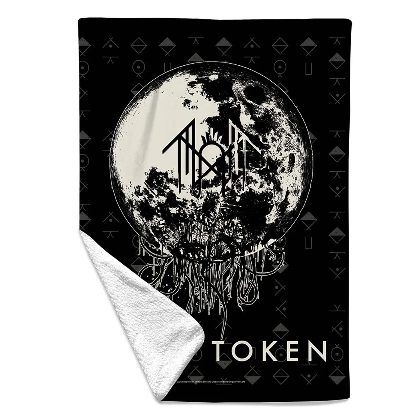Rocksax Sleep Token Blanket - Summoning Black
