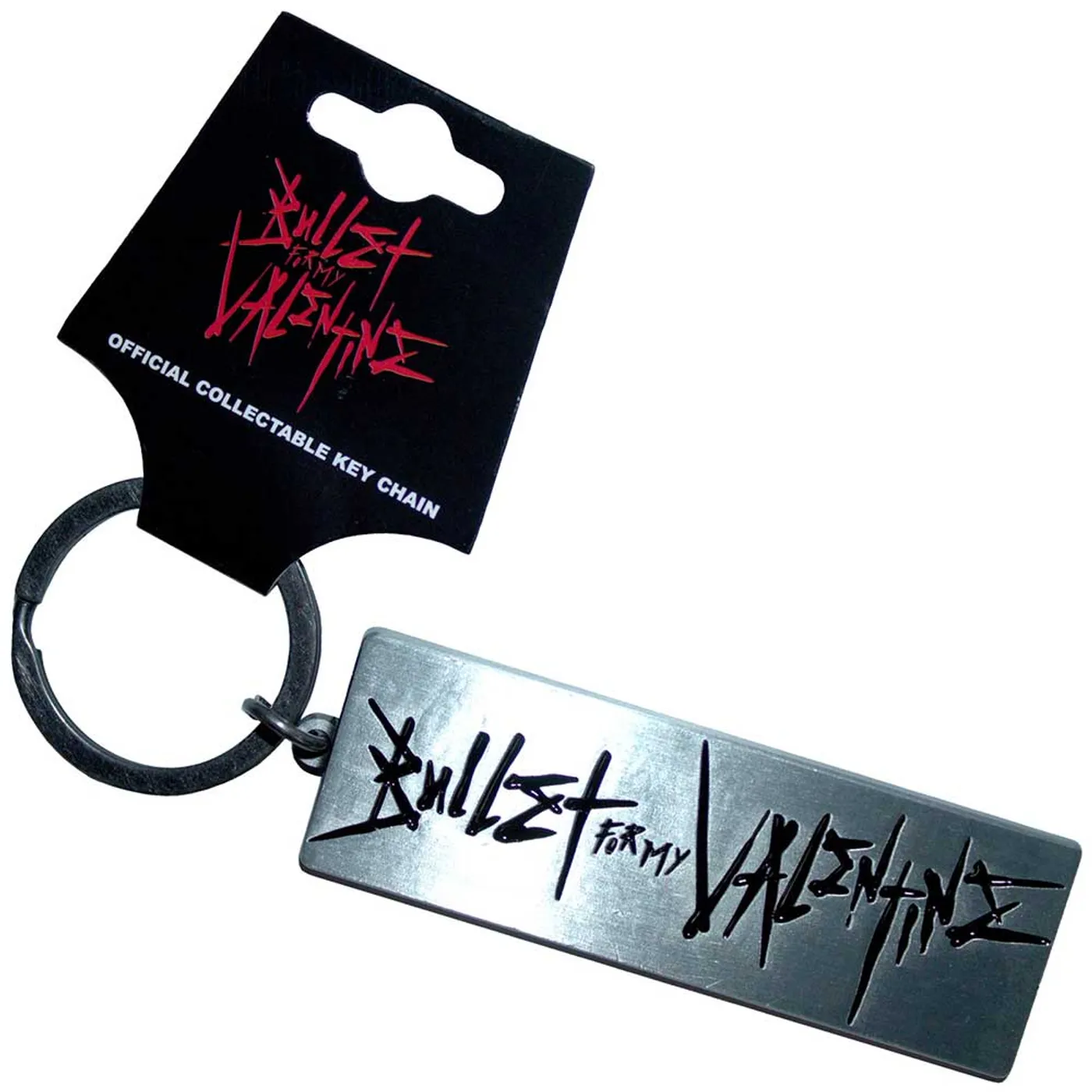 Bullet For My Valentine Standard Keychains - Engraved Logo