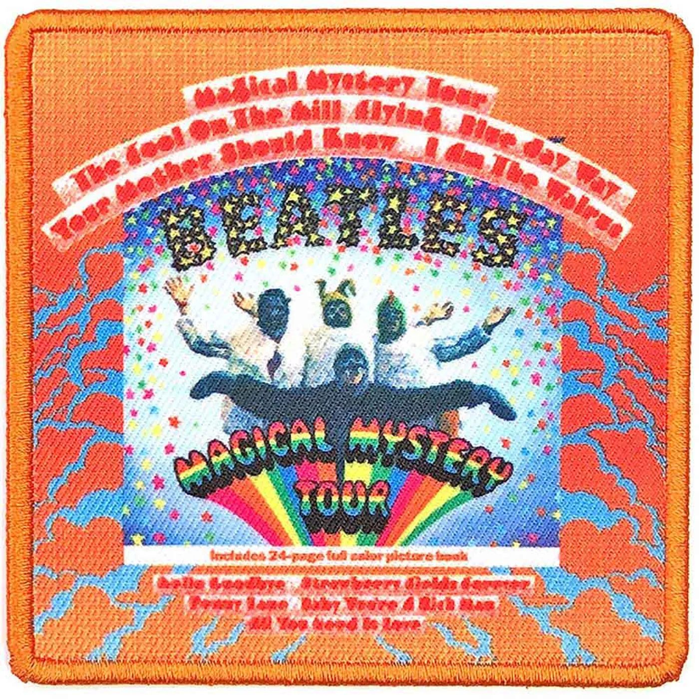 The Beatles Patches - Iron On - Magical Mystery Tour