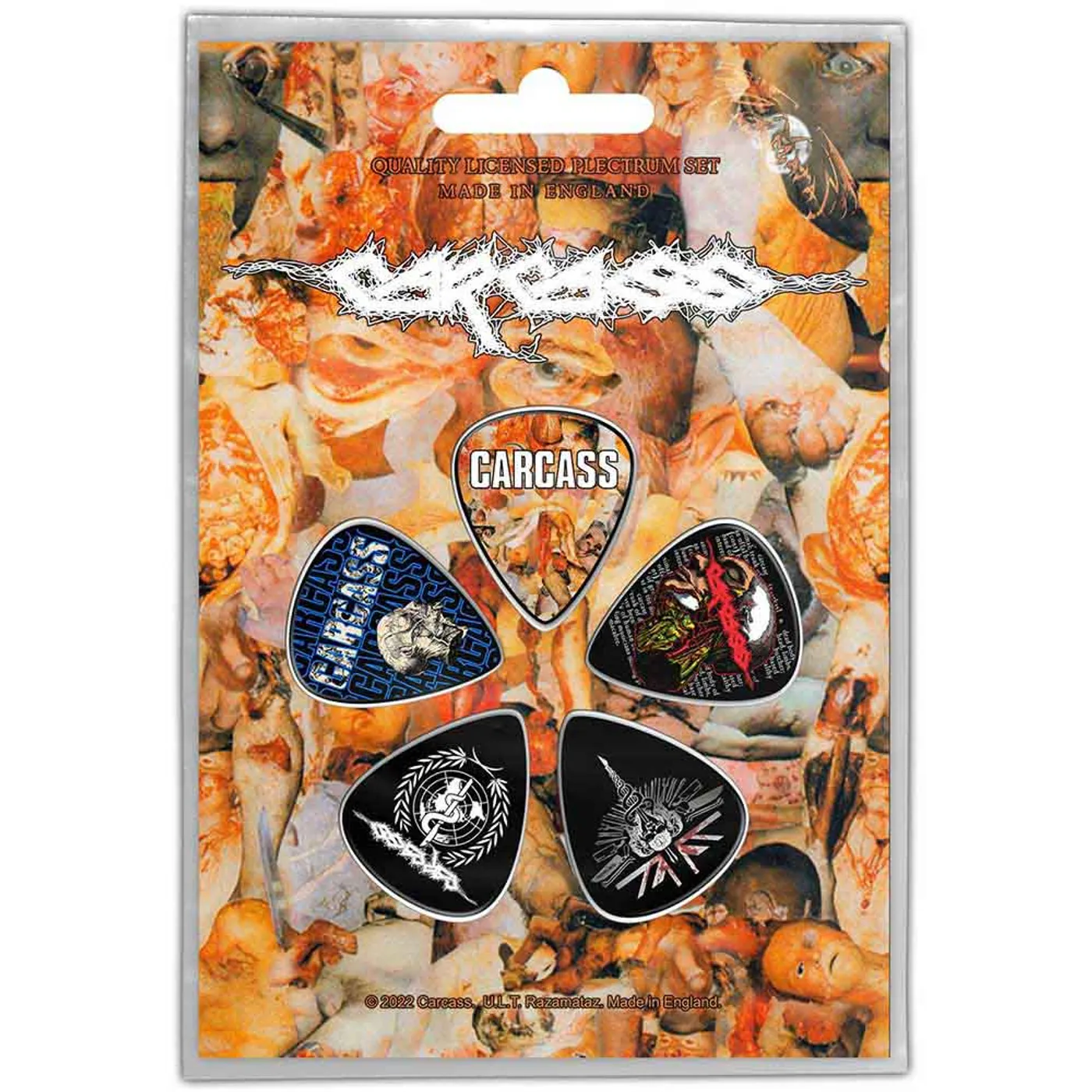 Carcass Plectrum - Multi -pack - I Reek Of Putrefaction