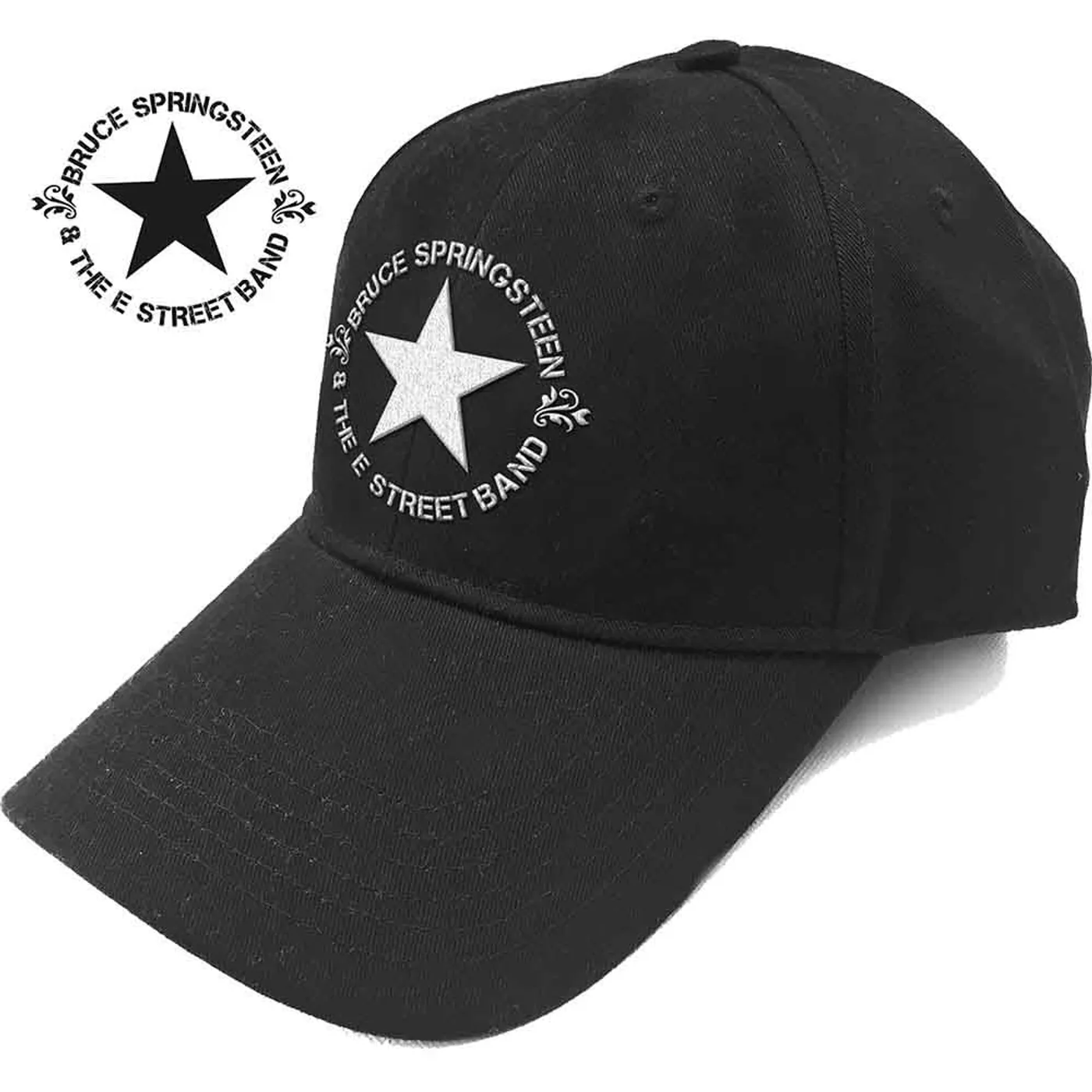 Bruce Springsteen Baseball Caps - Circle Star Logo