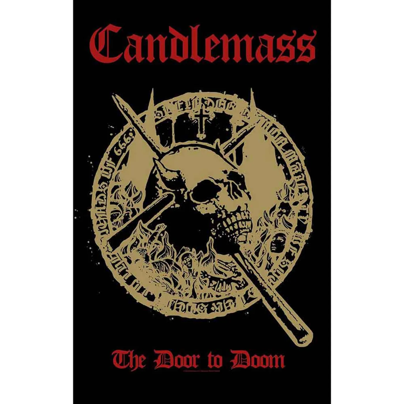 Candlemass Posters - Textile - The Door To Doom