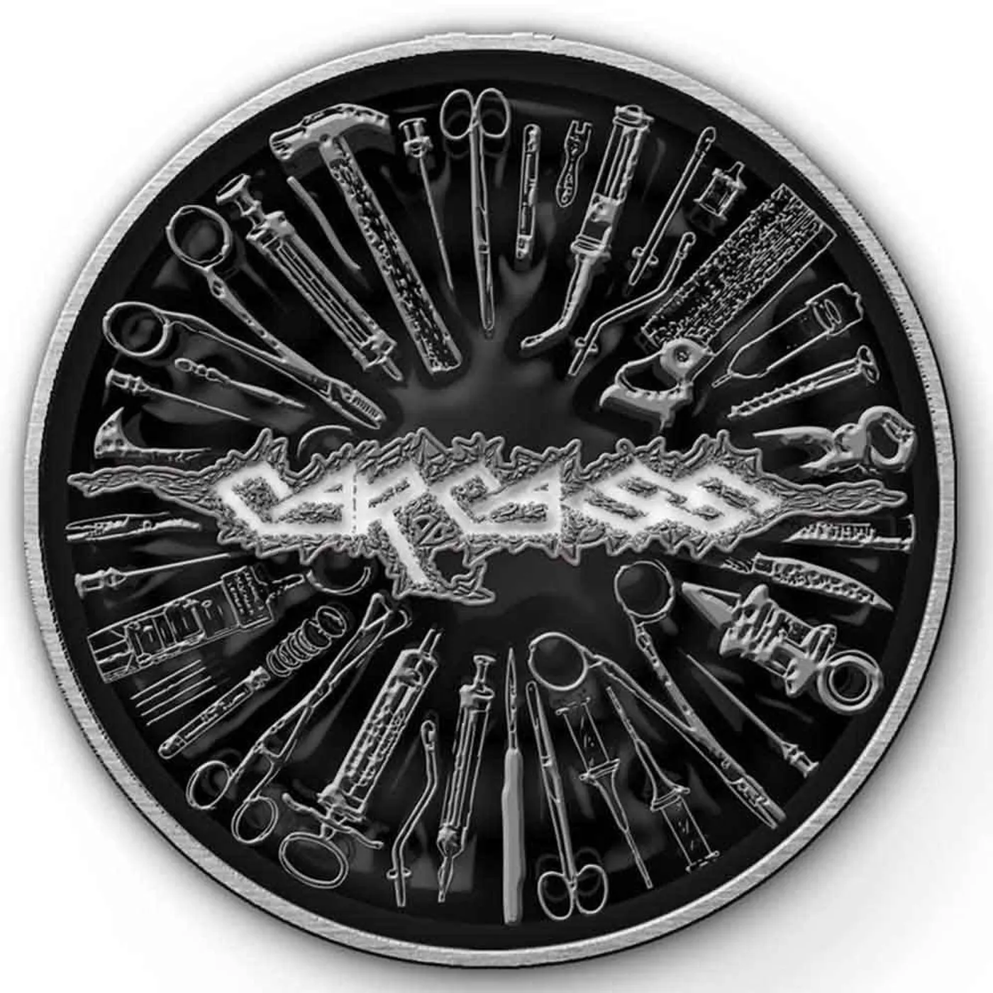 Carcass Pin Badge - Tools