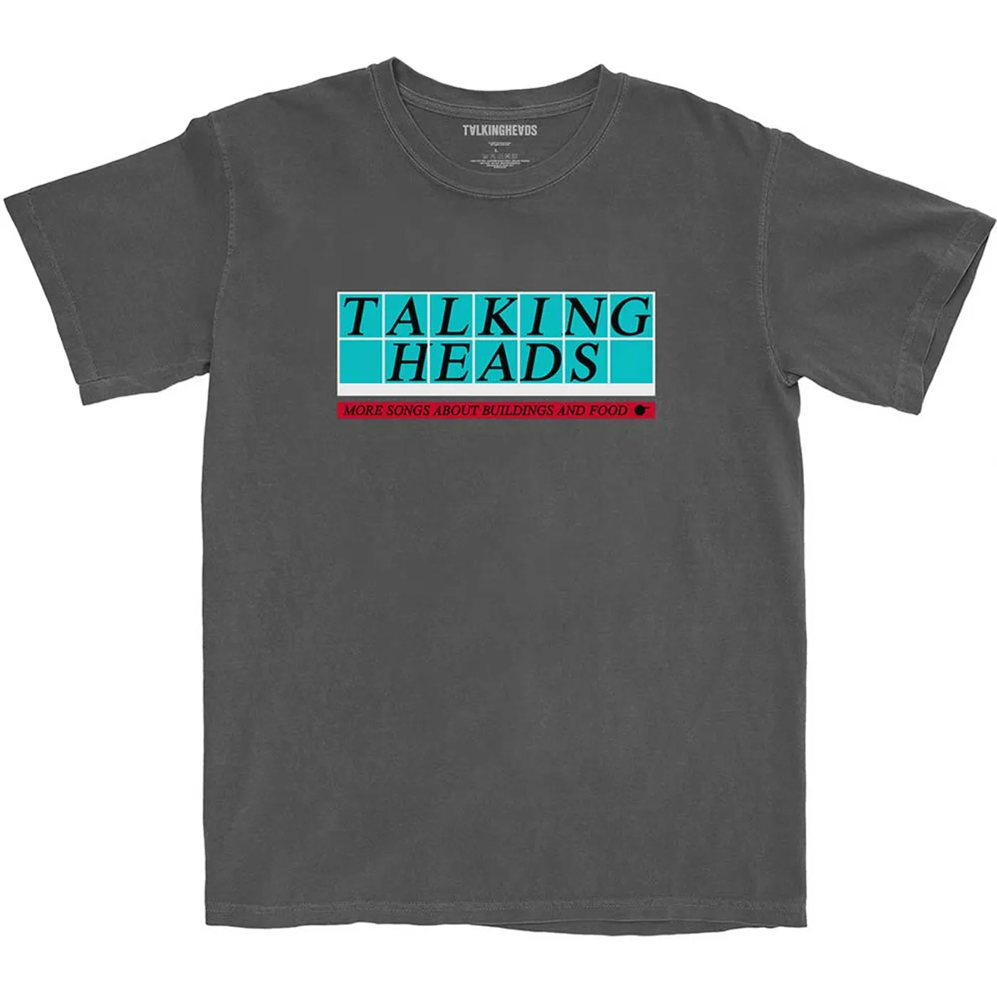 Talking Heads T Shirt - Tiled Logo